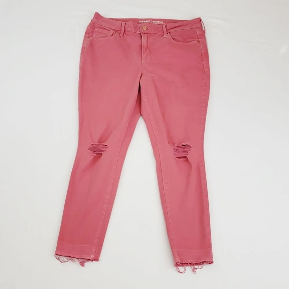 Old Navy Rockstar Mid Rise Jegging Pants